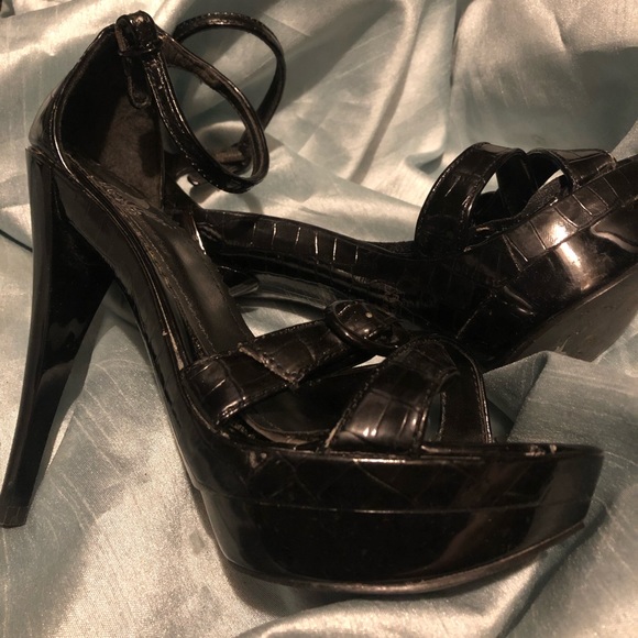 Shekh Black Heels - Size 6 - Picture 7 of 7